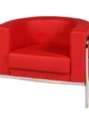 SS-342 | SCULPTED SINGLE CHAIR RED