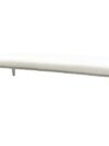 SS-532 | CHELSEA BENCH WHITE WITH CHROME LEGS