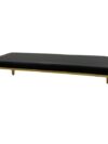 SS-531 | CHELSEA BENCH BLACK WITH GOLD LEGS