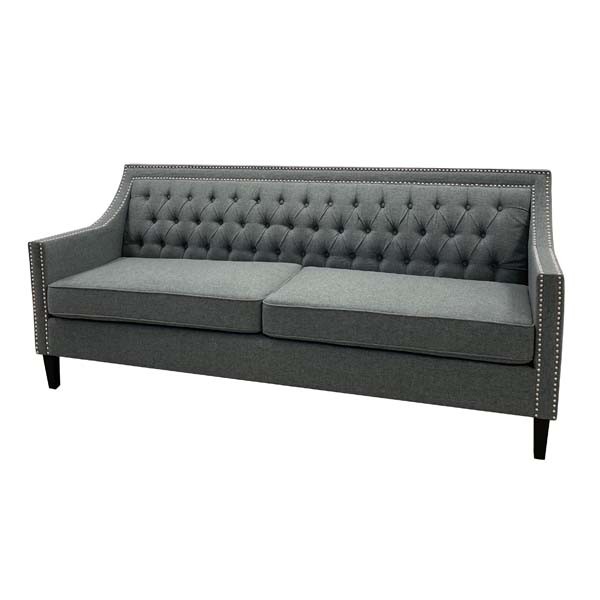 SS-470 | SUSSEX TUFTED BACK SOFA GREY