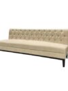 SS-630 | TUFTED BACK SOFA BEIGE FABRIC