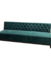 SS-451 | VELVET TUFTED BACK SOFA HUNTER GREEN