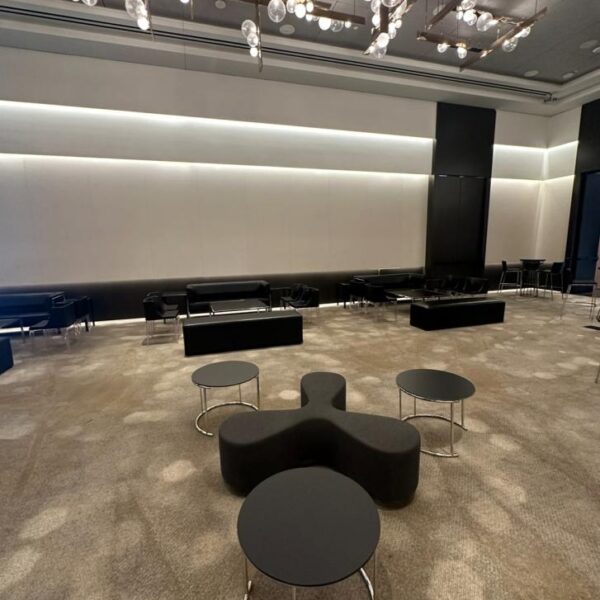 OF-056 | DARK GREY SPINNER OTTOMAN