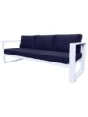 MISC-EU-050 | WHITE FRAME CONTEMPORARY SOFA