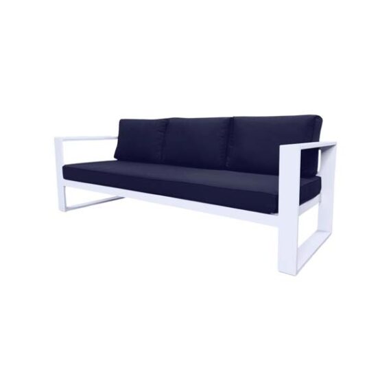 MISC-EU-050 | WHITE FRAME CONTEMPORARY SOFA