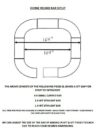 BAR-004 | 6FT CURVED BAR CHROME FRAME WITH PLEXI