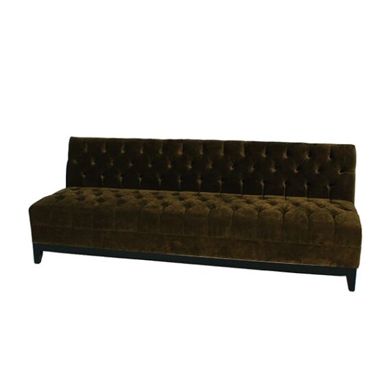 SS-406 | VELVET TUFTED SOFA MOSS GREEN