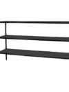 BAR-079 | SHORT BARBACK BLACK FRAME WITH BLACK PLEXI