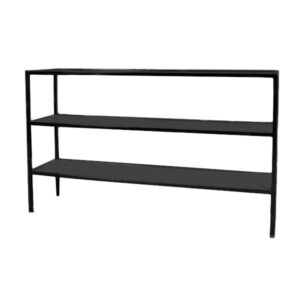 BAR-079 | SHORT BARBACK BLACK FRAME WITH BLACK PLEXI