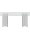 CASUAL-066 | 8FT CLEAR ACRYLIC DINING TABLE