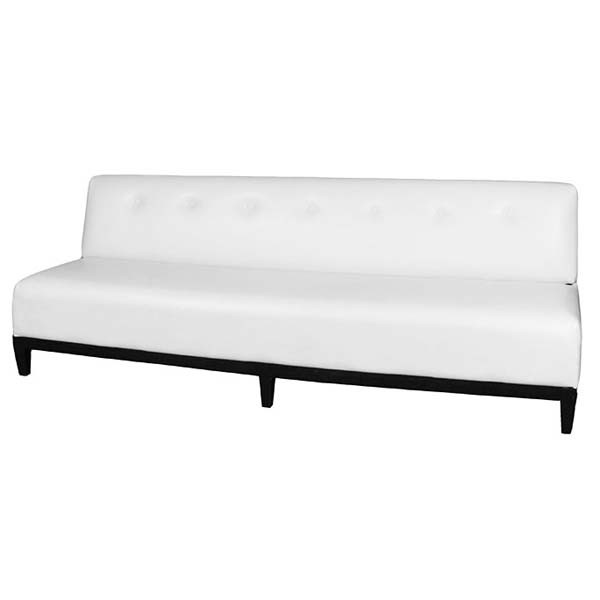 SS-300 | BK SOFA WHITE 8FT