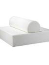 SS-EU-001 | EURO LOUNGE SQUARE WHITE WITH BACKREST