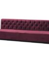 SS-521 | VELVET TUFTED BACK SOFA CRIMSON