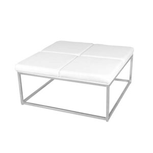 SS-065 | SQUARE OTTOMAN WHITE
