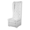 SS-359 | HIGHBACK TUFTED CHAIR WHITE