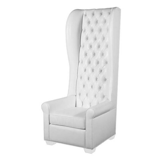 SS-359 | HIGHBACK TUFTED CHAIR WHITE