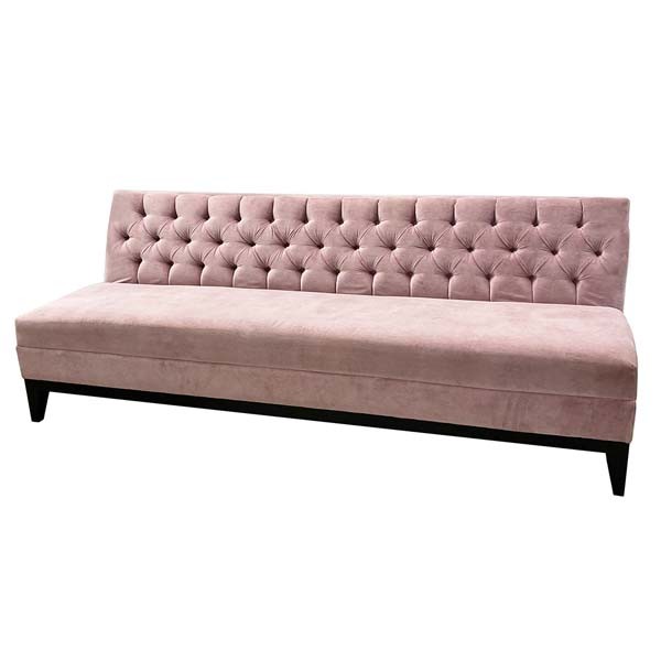 SS-408 | VELVET TUFTED SOFA BLUSH PINK