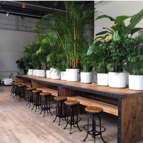 BS-RW-022 | HK RECLAIMED WOOD BAR STOOL