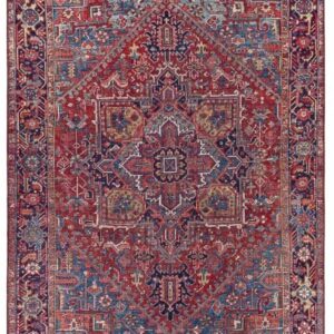 MISC-RUG-001 | BURGUNDY PRINT AREA RUG