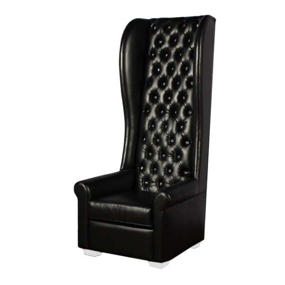 SS-360 | HIGHBACK TUFTED CHAIR BLACK
