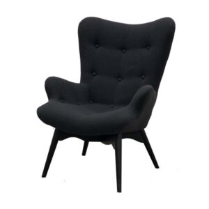 SS-461 | NORA FABRIC CHAIR BLACK