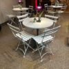 CH-150 | PARIS BISTRO CHAIR WHITE