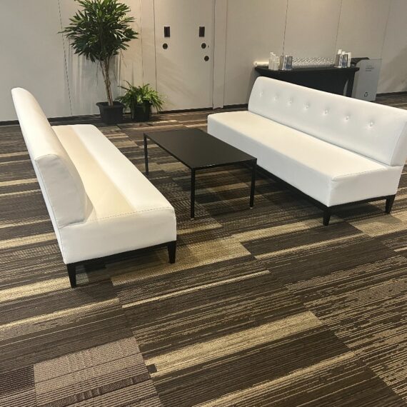 SS-296 | BK SOFA WHITE 7FT