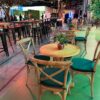 CASUAL-111 | NAPA NATURAL WOOD ROUND CAFÉ TABLE