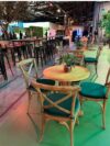 CASUAL-111 | NAPA NATURAL WOOD ROUND CAFÉ TABLE