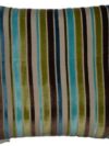 MISC-PILL-014 | GREEN,TEAL,BROWN, GREY STRIPED PILLOW