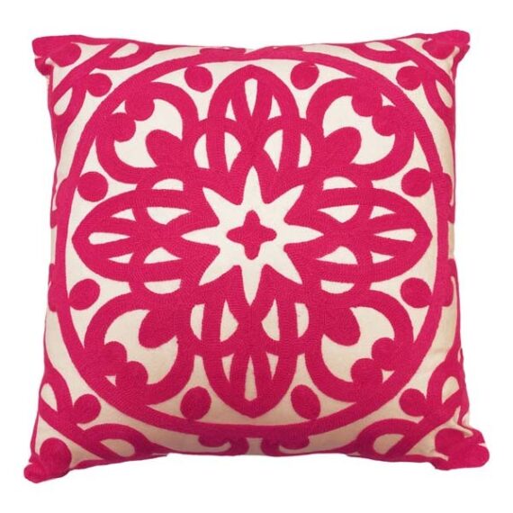 MISC-PILL-089 | HOT PINK MANDALA PILLOW