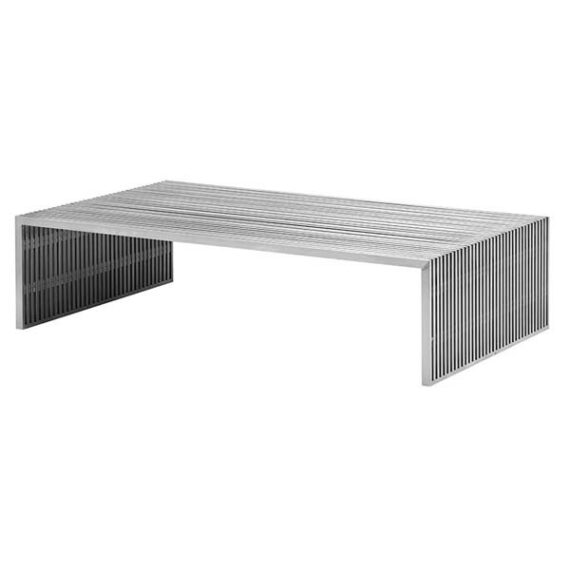 CT-042 | PAVILLION STAINLESS STEEL COFFEE TABLE