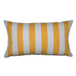 MISC-PILL-042 | WHITE & YELLOW NAUTICAL LUMBAR PILLOW