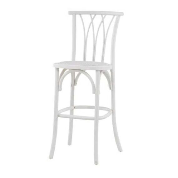 BS-190 | NIAGARA BARSTOOL WHITE WOOD