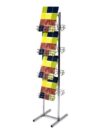 MISC-BA-007 | LITERATURE STAND CHROME FINISH