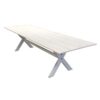 CASUAL-099 | 10FT WHITE WASH WOOD DINING TABLE