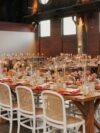 CH-098 | NAPA DINING CHAIR WHITE FRAME WITH NATURAL CANE SEAT & BACK