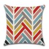 MISC-PILL-083 | HERRINGBONE MULTICOLOURED PILLOW