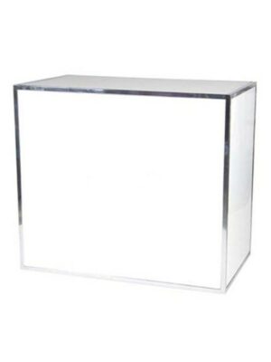 BAR-009 | 4FT CHROME BAR WITH PLEXI