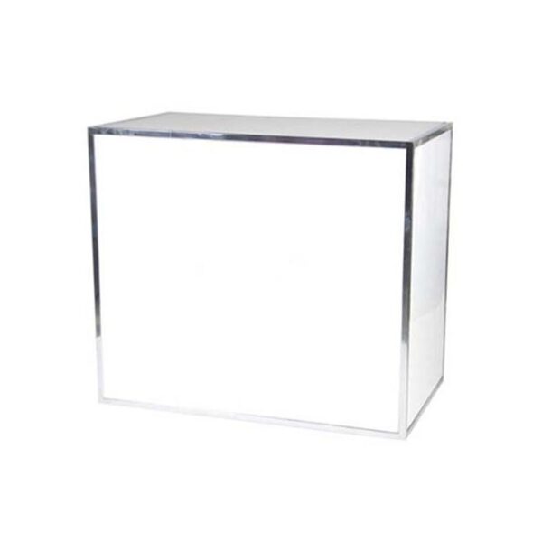 BAR-009 | 4FT CHROME BAR WITH PLEXI