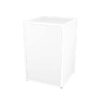 BAR-CU-003 | CORNER UNIT WHITE FRAME WITH PLEXI