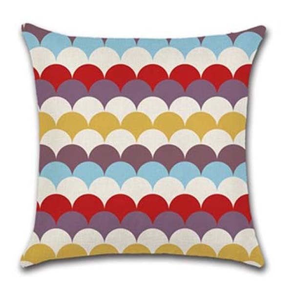 MISC-PILL-082 | CIRCLE MULTICOLOURED PILLOW