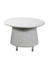 ET-EU-005 | EURO OUTDOOR WHITE SERPENTINE TABLE