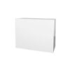 BAR-025 | 4FT BAR WHITE FRAME WITH PLEXI
