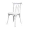 CH-180 | NIAGARA DINING CHAIR WHITE WOOD