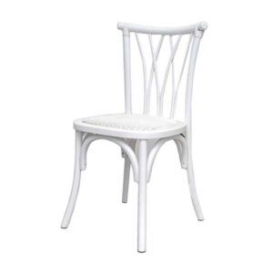 CH-180 | NIAGARA DINING CHAIR WHITE WOOD