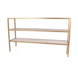 BAR-078 | SHORT BARBACK GOLD FRAME WITH PLEXI