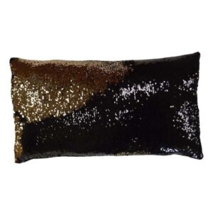 MISC-PILL-045 | GOLD & BLACK SWITCH LUMBAR PILLOW