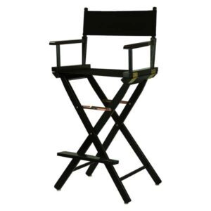 MISC-PROP-040 | BLACK DIRECTOR'S BARSTOOL
