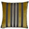 MISC-PILL-031 | MUSTARD & GREY STRIPED PILLOW